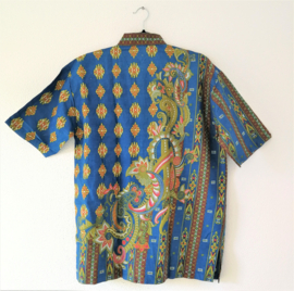 Authentieke Balinese batik blouse. Maat 50.