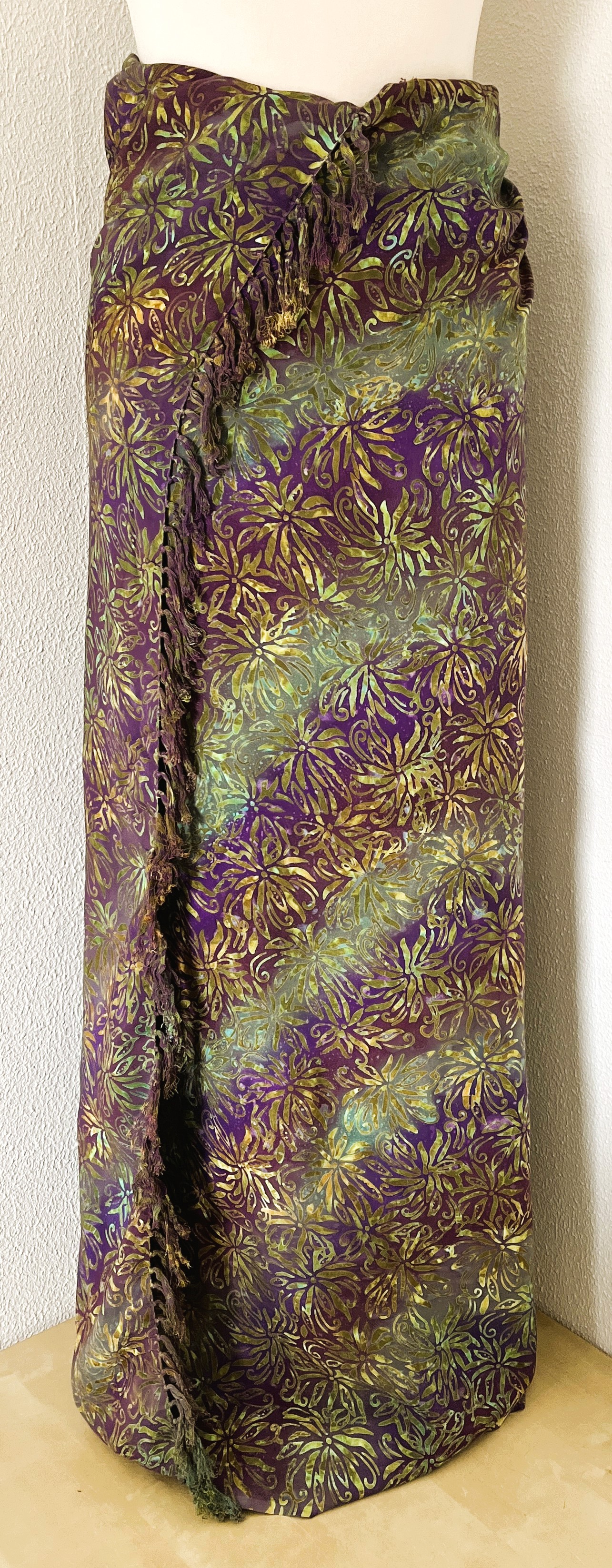 Dubbel batik sarong XL.