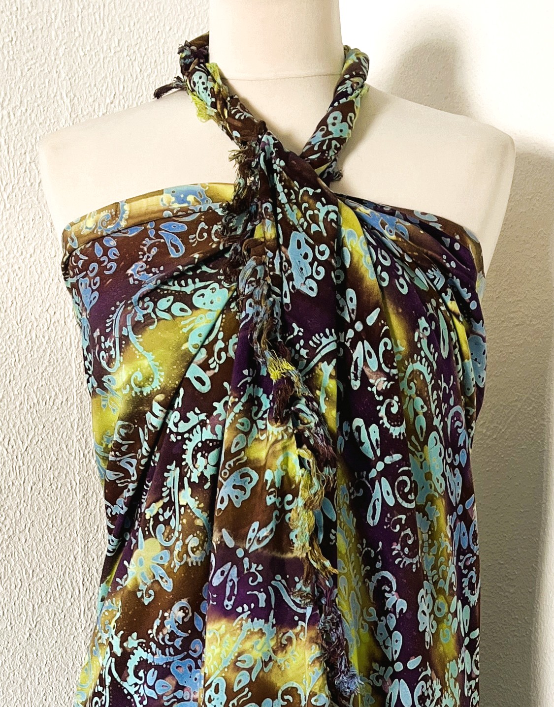Dubbel batik sarong XL.