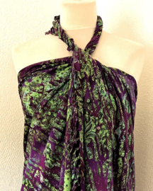 Dubbel batik sarong.