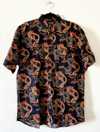 Authentieke Balinese batik blouse/overhemd. Maat 58 en 60.
