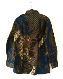 Authentieke Balinese batik blouse/overhemd. Maat 56.