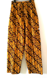 Authentieke Javaanse batik broek. Maat 44/46.