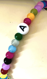 Uit het atelier van Ana. Armbandje 'A'.