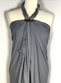 Sarong grijs XL.