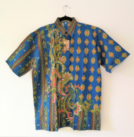 Authentieke Balinese batik blouse. Maat 54.