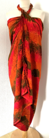 Dubbel batik sarong XL.