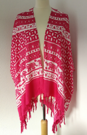 Sarong vest olifant. Symbool van  kracht, heilige wijsheid en onsterflijkheid.  100% Rayon, met sarong knoop.