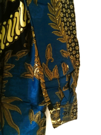 Authentieke Balinese batik blouse/overhemd. Maat 52 t/m 60.