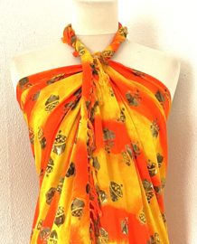 Dubbel batik sarong XL.