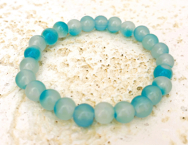 Uit het atelier van Ana. Armband 'Blue Sky'