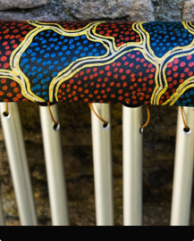 Unieke Balinese windchime.
