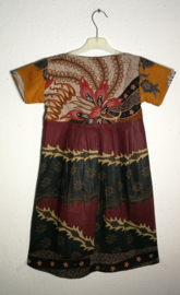 Batik jurkje. Maat 122/128.  7/8 jaar.