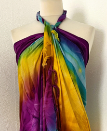 Sarong Tie dye 'Pelangi'.