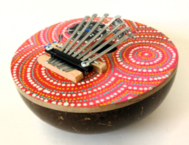 Authentieke Balinese kalimba/duimpiano'frangipani'.