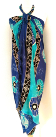 Sarong Bali geluksmuntjes XL.