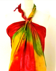Sarong tie dye. 'Permen Tongkat'.