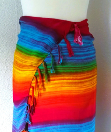 Sarong Stripe 'Rainbow'.