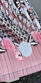 Batik uit Java. Authentieke rok plissé. Maat 38 t/m 42.