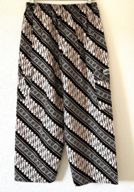 Authentieke Javaanse batik broek. Maat 40.