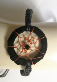 Grappige dromenvanger bracelet zwart, diameter 3 cm. Max 1 product per bestelling.