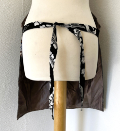 Exclusief patchwork keukenschort.