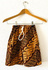Authentieke Javaanse batik baby broek. Maat 86.
