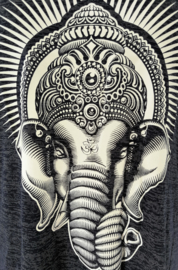 Lord Ganesha hemdje/tanktop blauw. One Size.