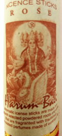 Koker van Harum Bali met 10  Rose incense sticks. Kleuren kokers kunnen varieren.