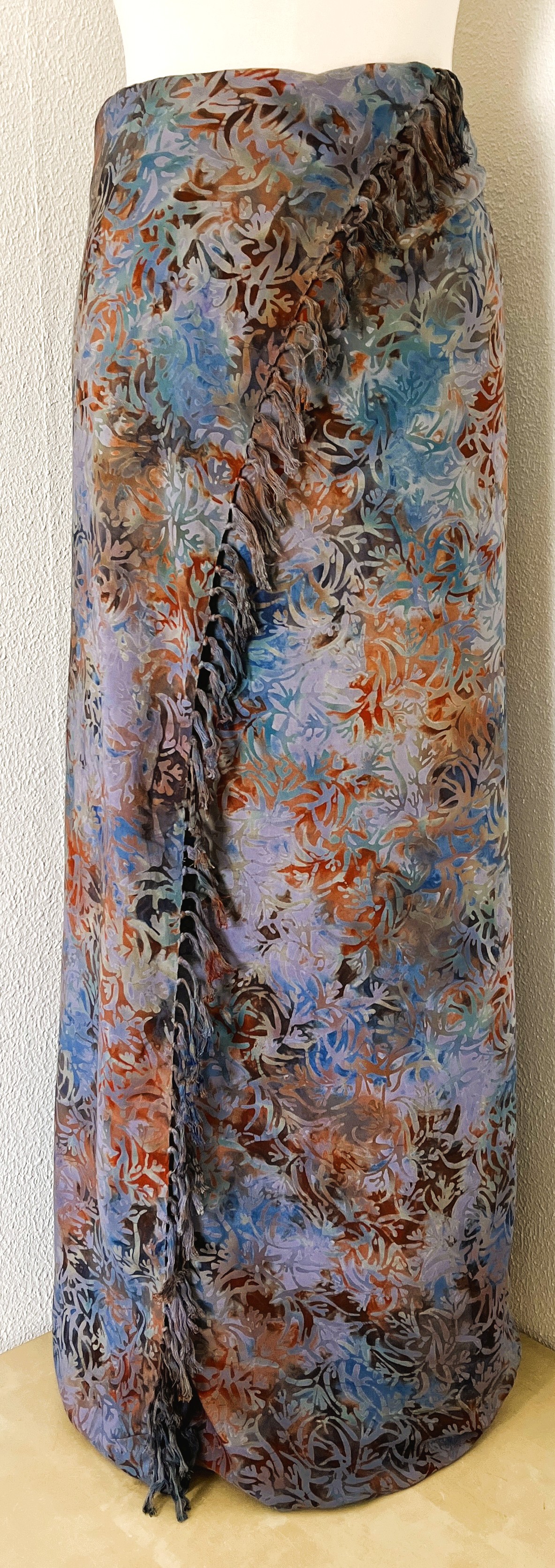 Dubbel batik sarong XL.