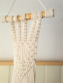 Macramé plantenhanger.