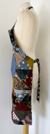 Exclusief patchwork keukenschort.