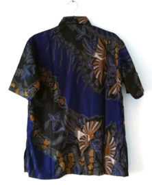 Authentieke Balinese batik blouse/overhemd.  Maat 50 t/m 56.