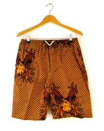 Short van authentieke Javaanse batik. Maat 46/48. Dames 38.