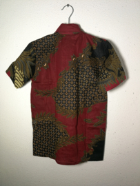 Authentieke Balinese batik  kinderblouse. Maat 152. 11/12 jaar.