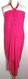 Sarong flamingo roze.