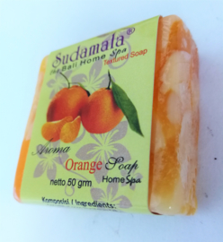 Sudamala Orange Home spa zeepje 50 gram.