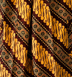 Authentieke Javaanse batik broek. Maat 36.