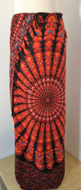 Sarong pauw. Symbool van onsterfelijkheid.
