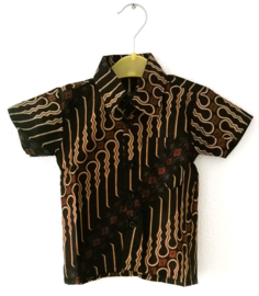 Authentieke Balinese batik baby/peuter blouse. Maat 86/92.
