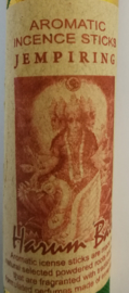 Koker van Harum Bali met 10 Jasmine incense sticks. Kleuren kokers kunnen varieren.