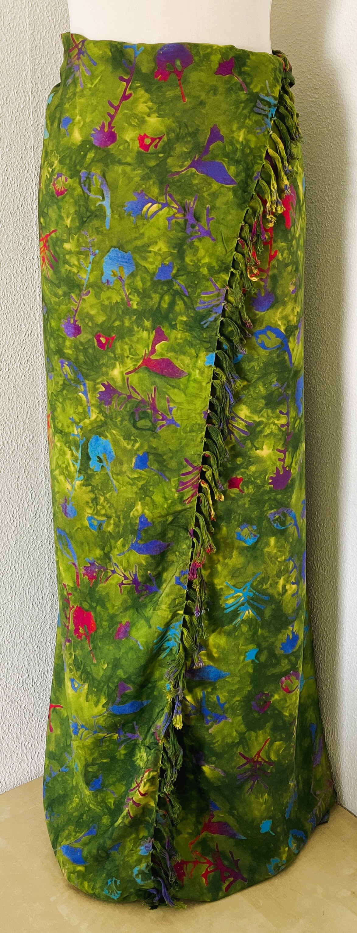 Dubbel batik sarong XL.
