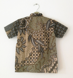 Authentieke Balinese batik kinderblouse. Maat 140.
