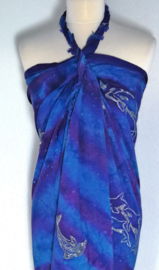 Dubbel batik sarong 'Lovina".