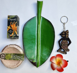 Rijkelijk gevuld cadeau tasje.