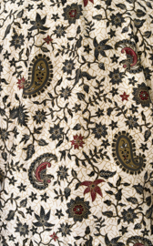Wikkelvestje van microsilk, authentieke Balinese batik.