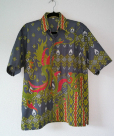 Authentieke Balinese batik blouse. Maat 50.