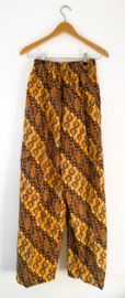 Authentieke Javaanse batik broek. Maat 44.