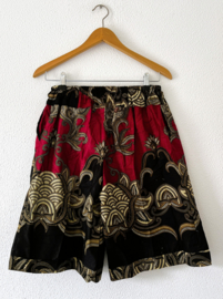 Batik herenshort. Maat 44/46.