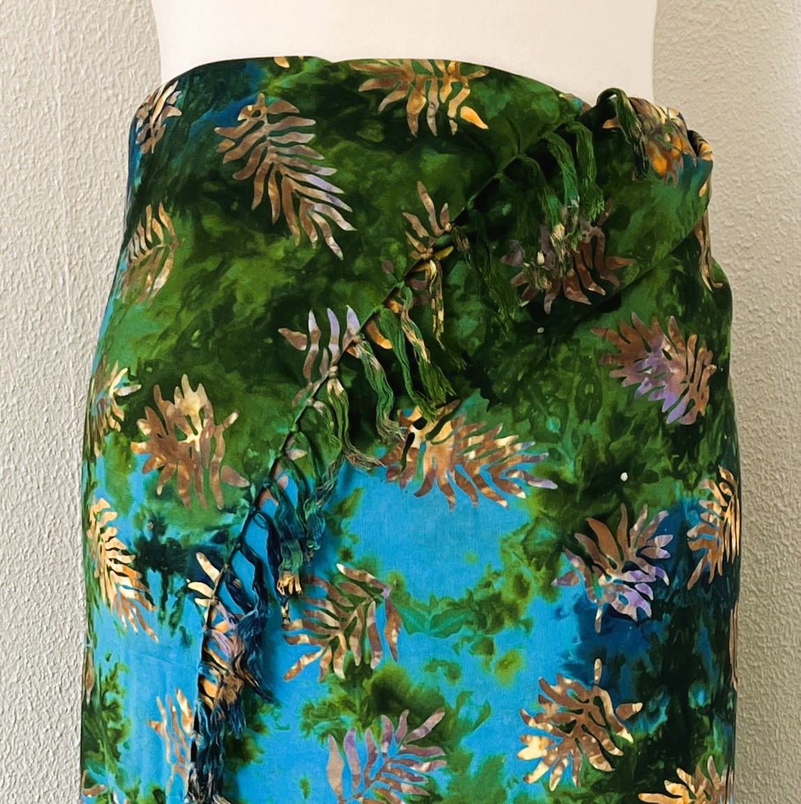 Dubbel batik sarong XL.